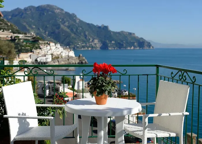 Amalfi Blue Flowers A